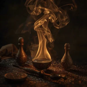 “Instrumentos energéticos del Ritual Limpieza Profunda 9 Días durante el proceso de purificación profunda.”