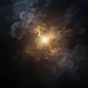 Imagen del Ritual Contra Envidias y Malas Energías con esfera de protección dorada, estilo esotérico profesional.