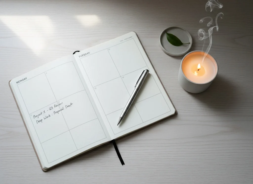 Encender vela blanca el lunes para empezar la semana con claridad